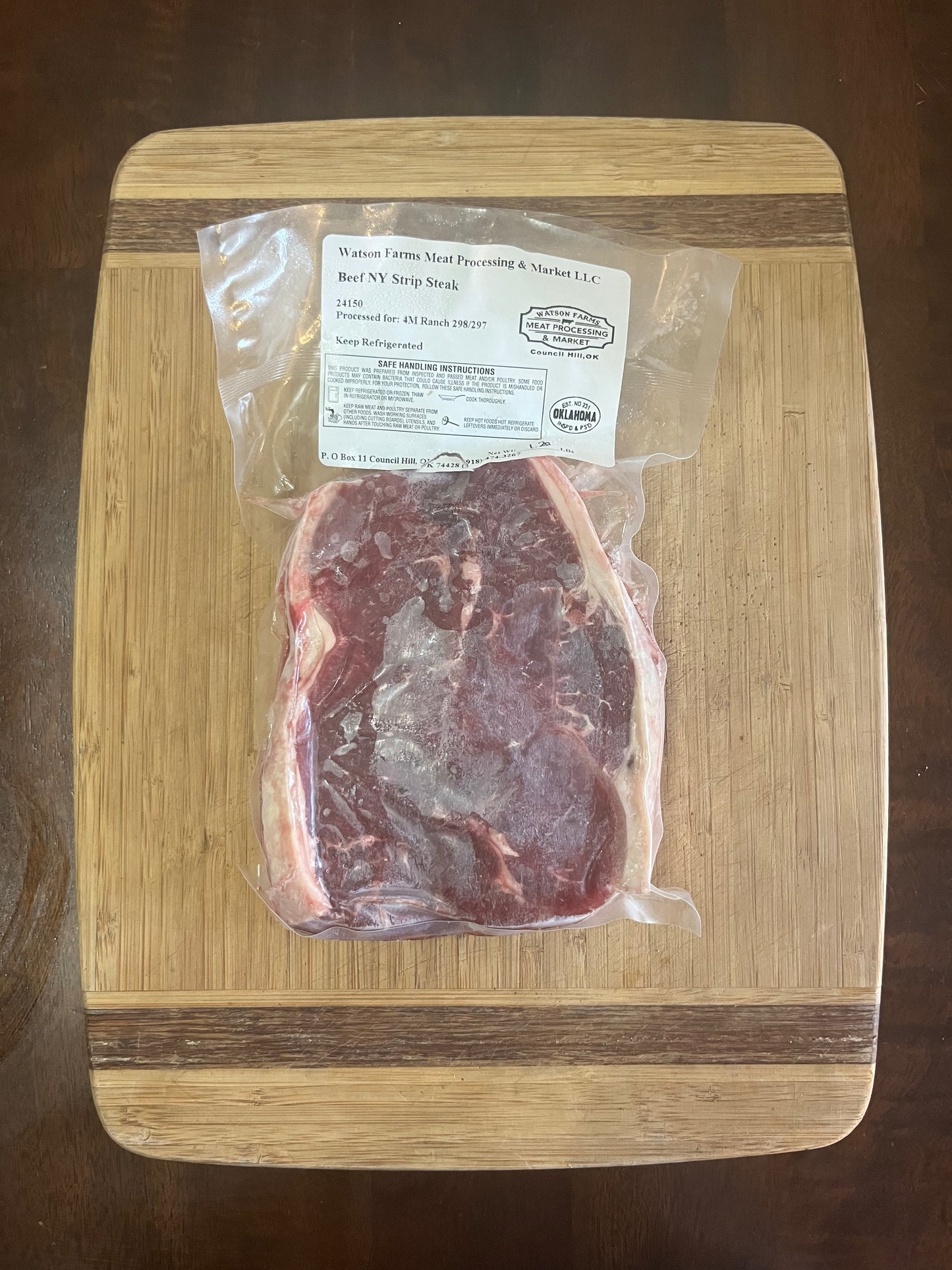 New York Strip - 2 per pack